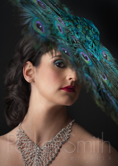 Peacock hat by Nicholas Kniel